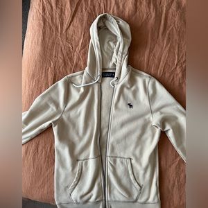 Abercrombie and Fitch Soft AF Fleece Full Zip Up Hoodie - size M